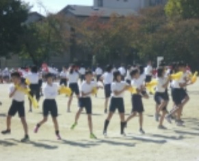体育参観５年２
